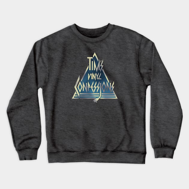 Vinylize (ON THRU THE NIGHT) Crewneck Sweatshirt by Tim's Vinyl Confessions